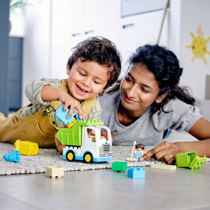 LEGO® DUPLO™ Garbage Truck and Recycling - Đồ chơi Xe Chở Rác và Tái Chế LEGO 10945 - Hình ảnh bổ sung 7