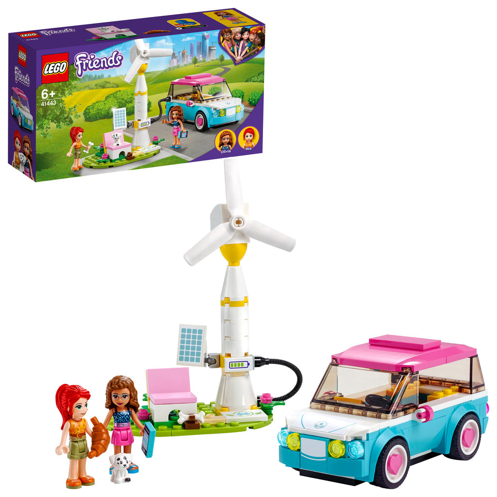 LEGO® Friends™ Olivias Electric Car - Đồ Chơi Lắp Ráp Xe Điện Của Olivia - LEGO 41443
