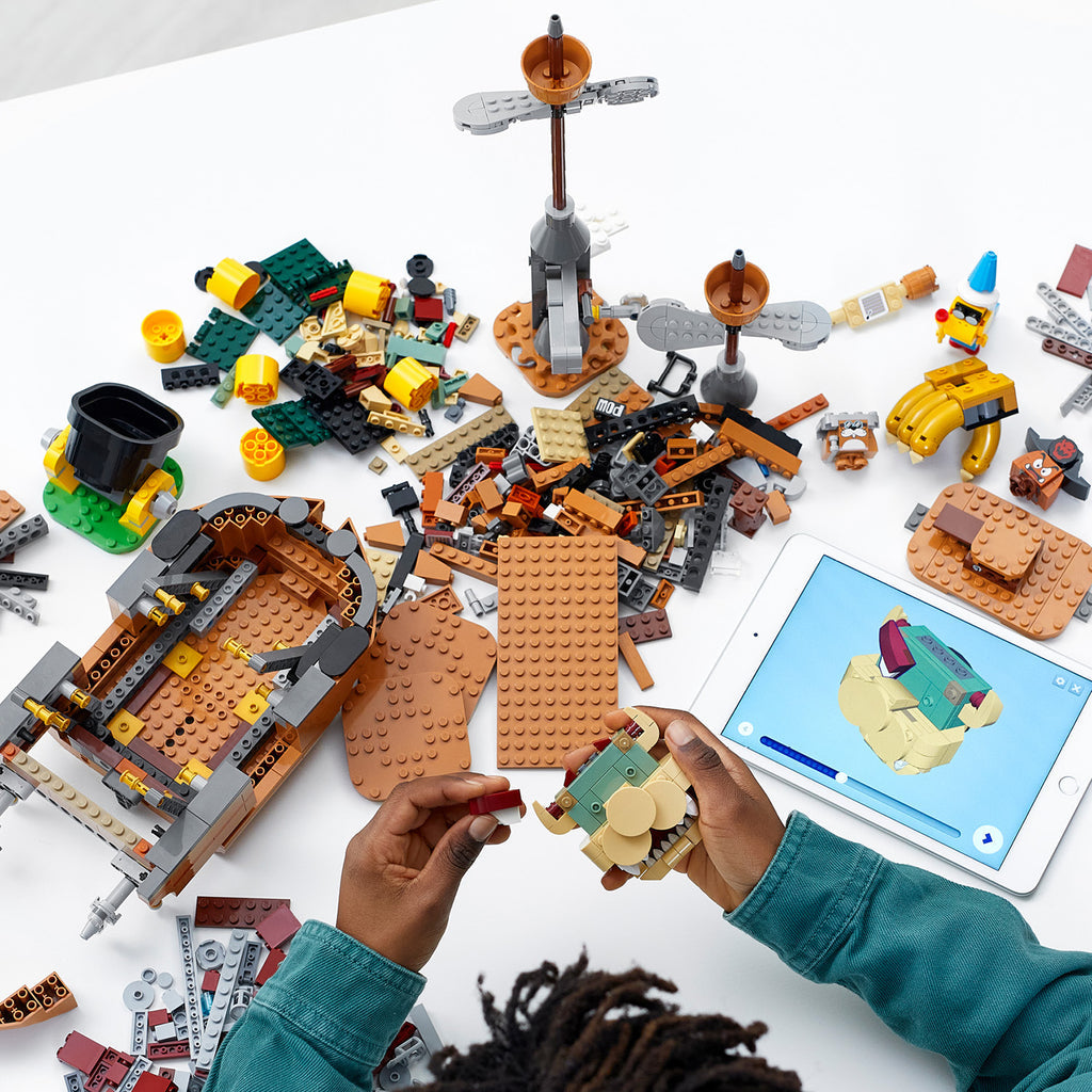 LEGO® Super Mario™ Bowsers Airship Expansion Set - Bộ Lắp Ráp Chiến Hạm Bowser (71391) - LEGO - Góc nhìn khác 3