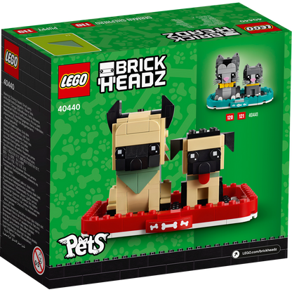 LEGO® BrickHeadz™ German Shepherd - Mô hình lắp ráp chó chăn cừu Đức - LEGO 40440 - Góc nhìn khác 3
