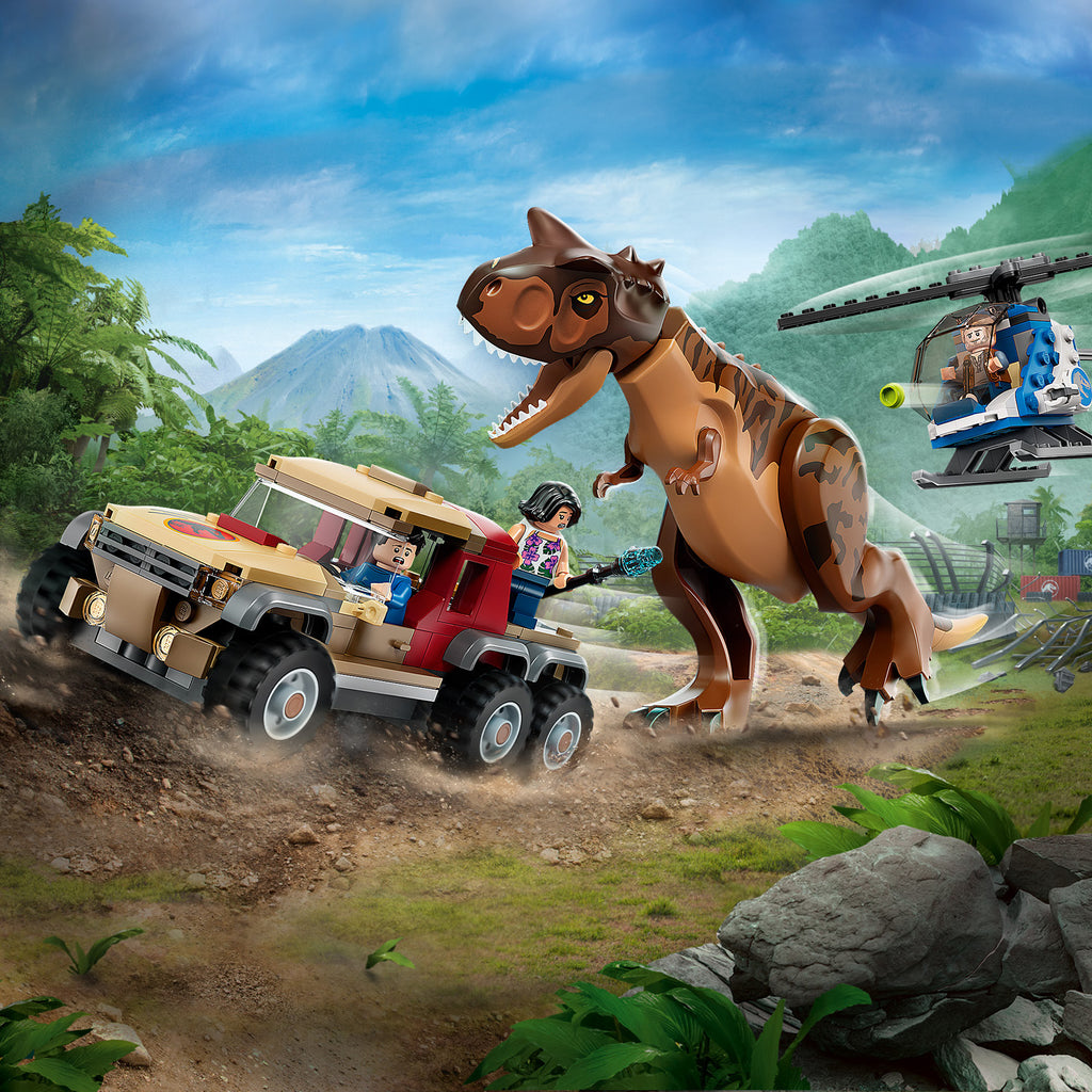 LEGO® Jurassic World Carnotaurus Dinosaur Chase - Đồ chơi lắp ráp Khủng long Carnotaurus - LEGO 76941 - Hình ảnh bổ sung 6