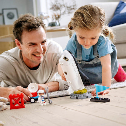 LEGO® DUPLO™ Space Shuttle Mission - Đồ chơi lắp ráp Sứ mệnh Tàu vũ trụ - LEGO 10944 - Góc nhìn khác 3