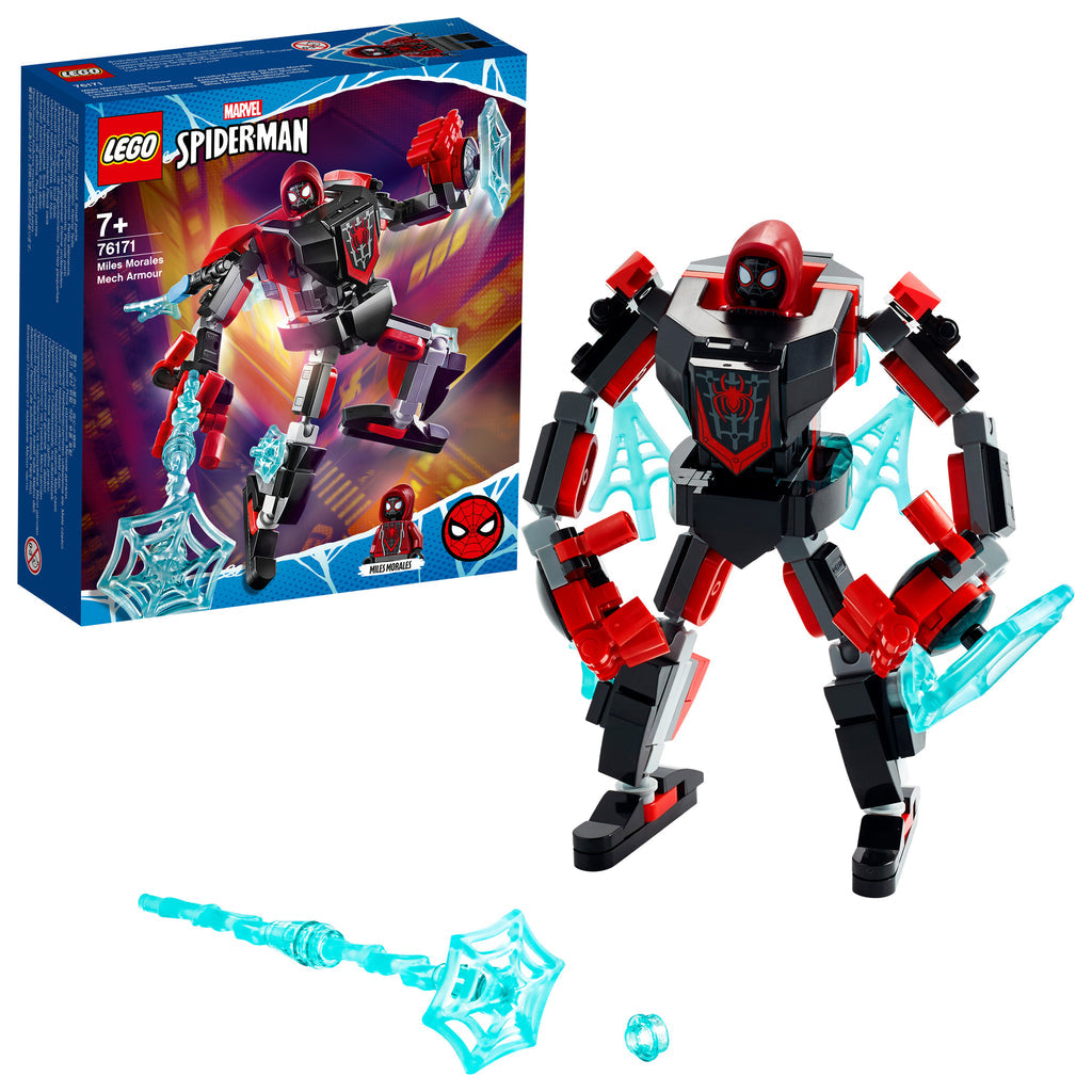 LEGO® Marvel Miles Morales Mech Armor - Mô hình Robot Người Nhện Miles Morales (76171) LEGO - ảnh 1 - LEGO