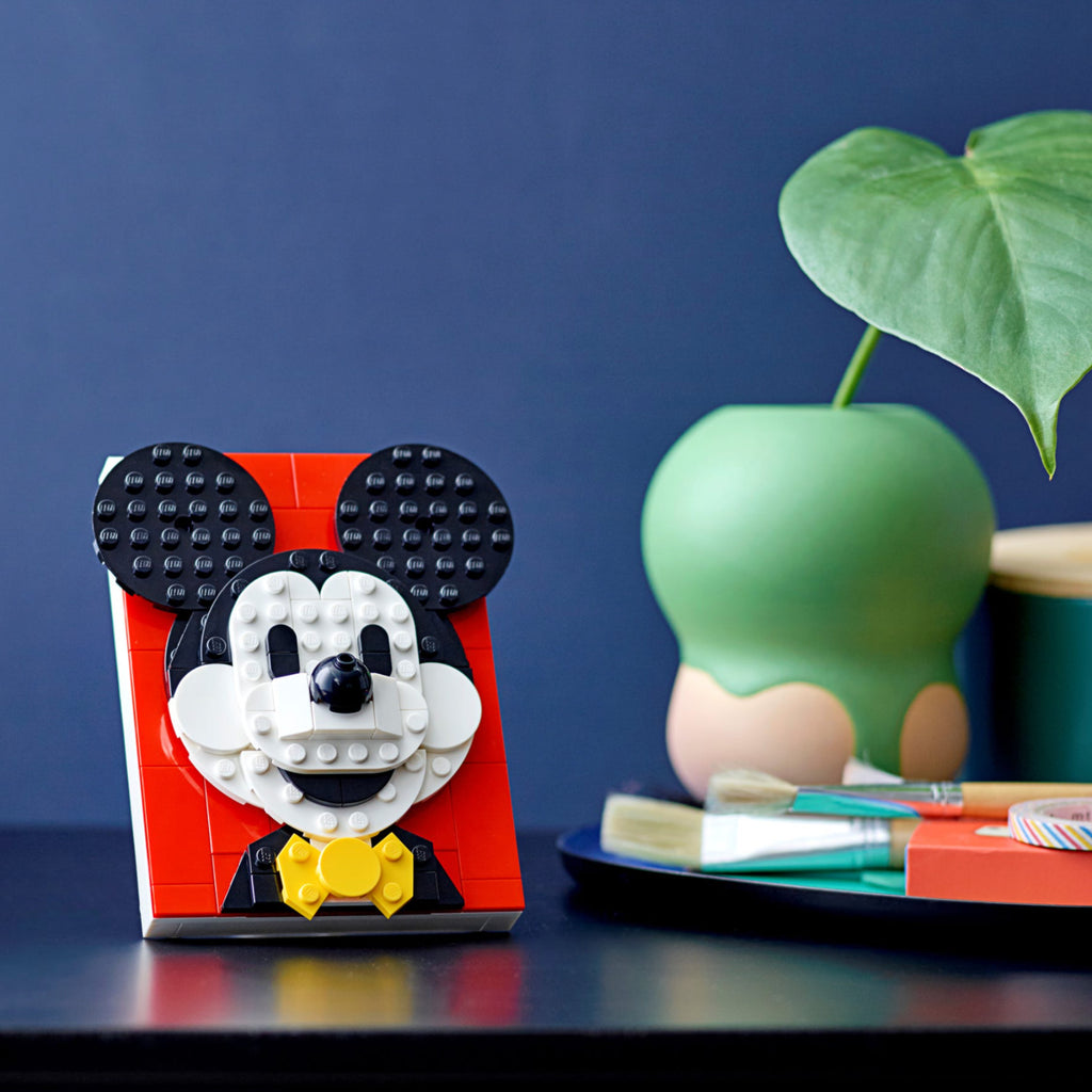 LEGO® Brick Sketches™ Mickey Mouse - Tranh Lắp Ráp 3D Disney 40456 - Góc nhìn khác 3