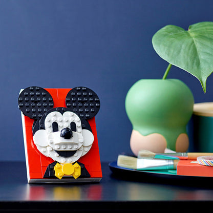 LEGO® Brick Sketches™ Mickey Mouse - Tranh Lắp Ráp 3D Disney 40456 - Góc nhìn khác 3
