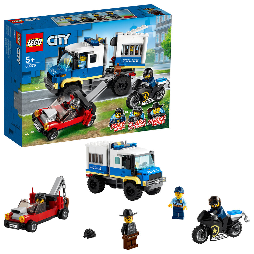 LEGO® City Police Prisoner Transport - Xe Vận Chuyển Tội Phạm 60276 - LEGO