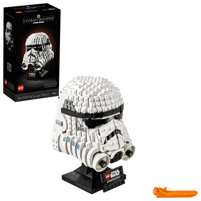 LEGO® Star Wars™ Stormtrooper™ Helmet - Mô hình lắp ráp Mũ bảo hiểm Lính Stormtrooper - LEGO 75276 - Góc nhìn khác 3