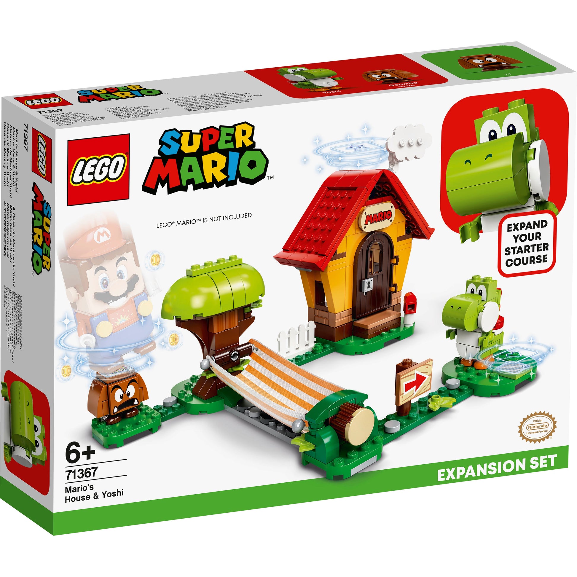 LEGO® Super Mario Marios House & Yoshi Expansion Set - Bộ Mở Rộng Ngôi Nhà Của Mario & Yoshi (71367) - Hình ảnh sản phẩm