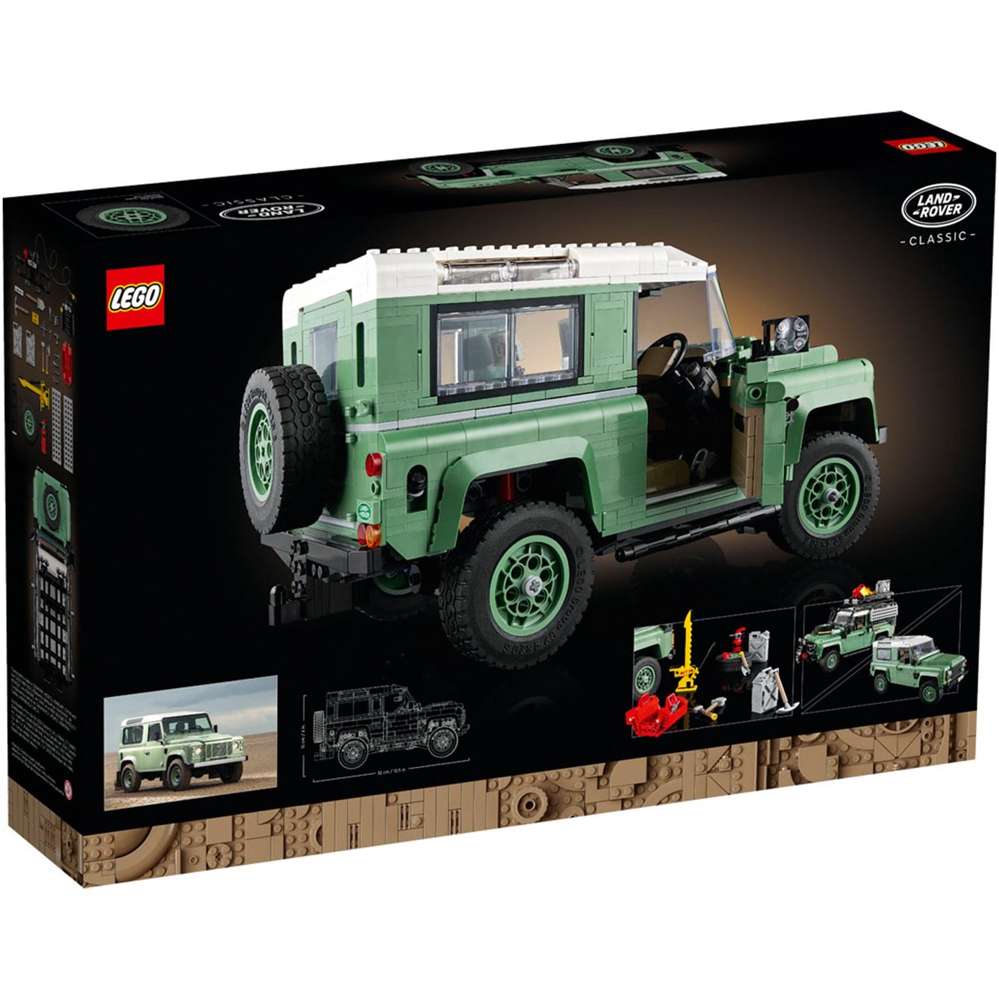 LEGO® ICONS™ Land Rover Classic Defender 90 - Mô Hình Xe Địa Hình Cổ Điển (10317) - LEGO LEGO - ảnh 2 - LEGO Icons