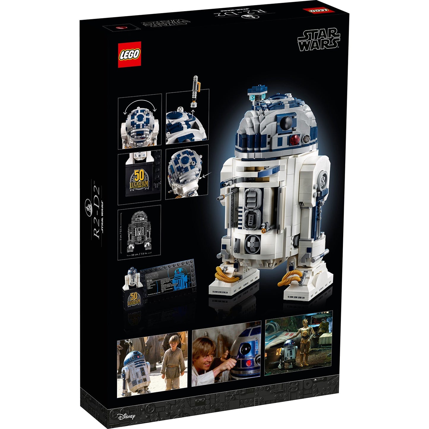 LEGO® Star Wars™ R2-D2™ - Mô hình lắp ráp Droid cao cấp - LEGO 75308