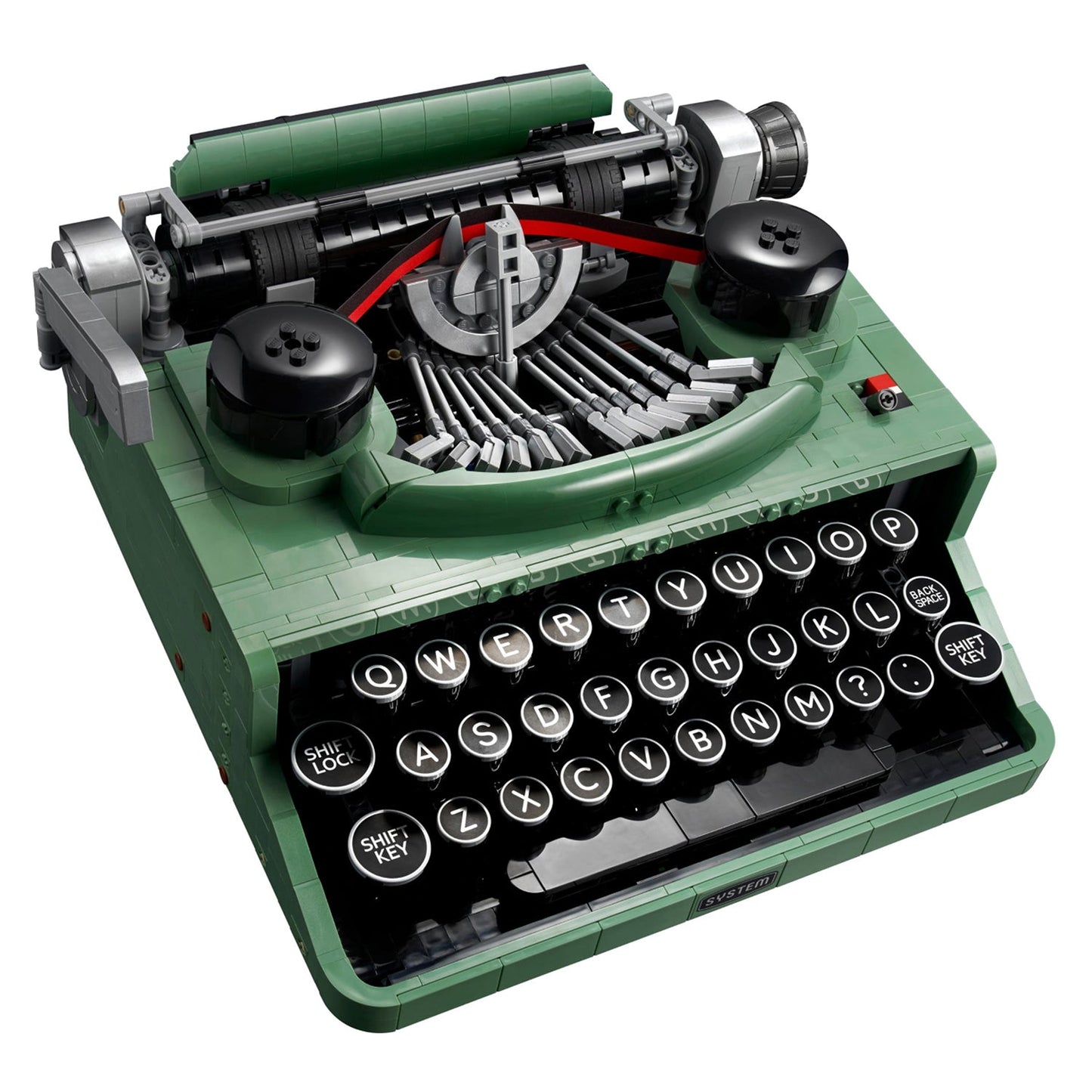LEGO® Ideas Typewriter - Bộ Lắp Ráp Máy Đánh Chữ Cổ Điển - LEGO 21327 - Góc nhìn khác 3