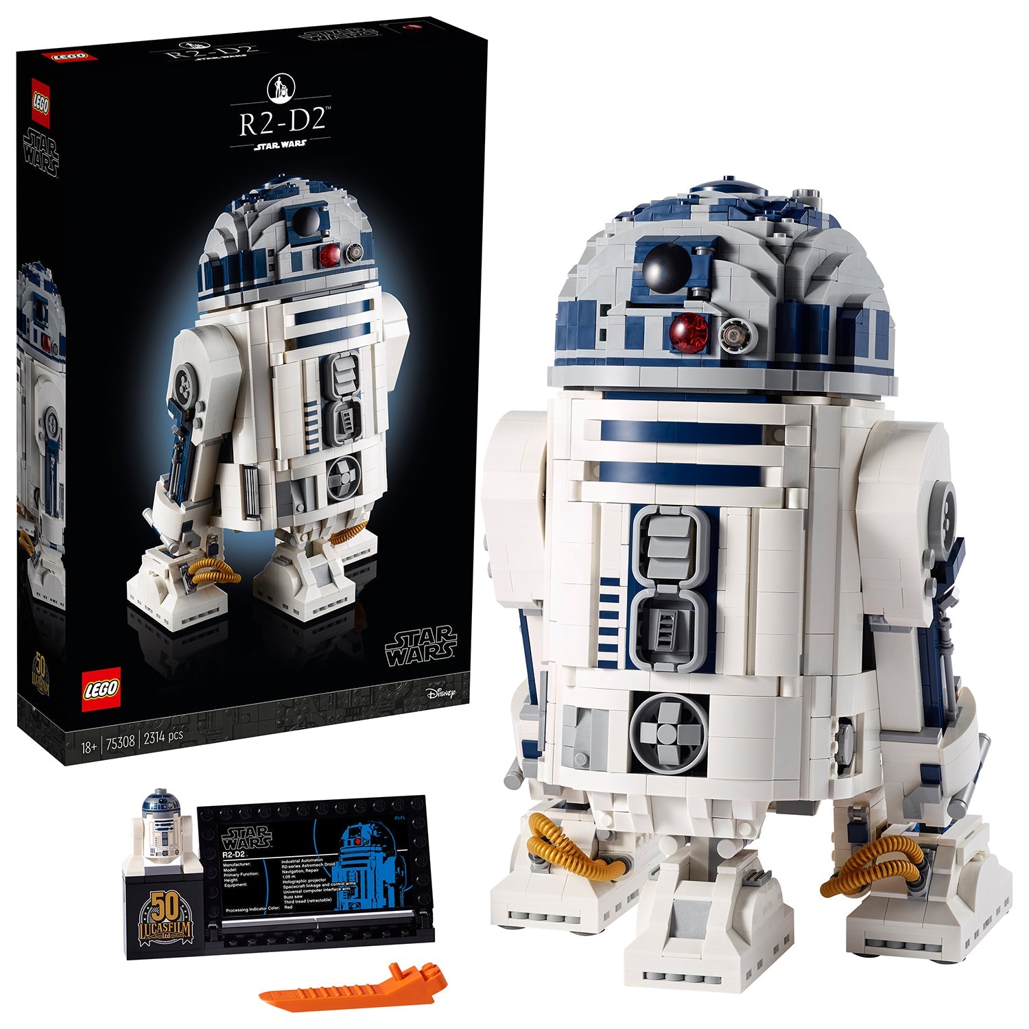 LEGO® Star Wars™ R2-D2™ - Mô hình lắp ráp Droid cao cấp - LEGO 75308 LEGO - ảnh 5 - Building Set