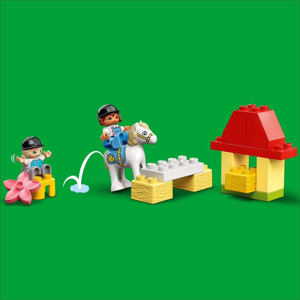 LEGO® DUPLO™ Horse Stable and Pony Care - Đồ Chơi Lắp Ráp Chuồng Ngựa - LEGO 10951 LEGO - ảnh 1 - Lego