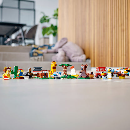 LEGO® Classic Around the World - Bộ đồ chơi lắp ráp sáng tạo - LEGO 11015 - Hình ảnh bổ sung 4