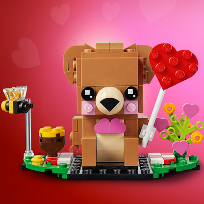 LEGO® BrickHeadz™ Valentines Bear - Đồ Chơi Lắp Ráp Gấu Valentine - LEGO 40379 - Hình ảnh bổ sung 4