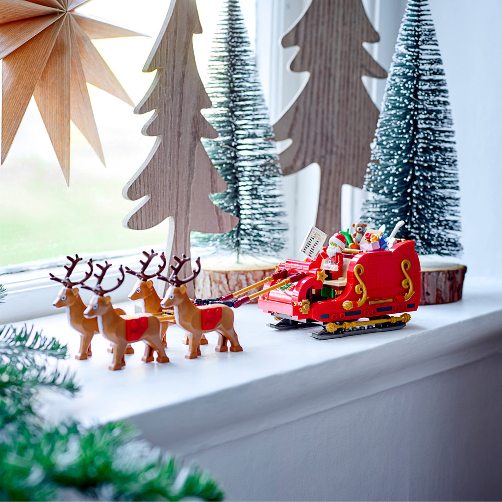 LEGO® Santa’s Sleigh - Mô Hình Xe Trượt Tuyết Ông Già Noel LEGO 40499 - Hình ảnh bổ sung 4