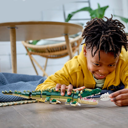 LEGO® Creator 3-in-1 Crocodile - Đồ Chơi Lắp Ráp Cá Sấu 3 Trong 1 - LEGO 31121 - Hình ảnh bổ sung 4