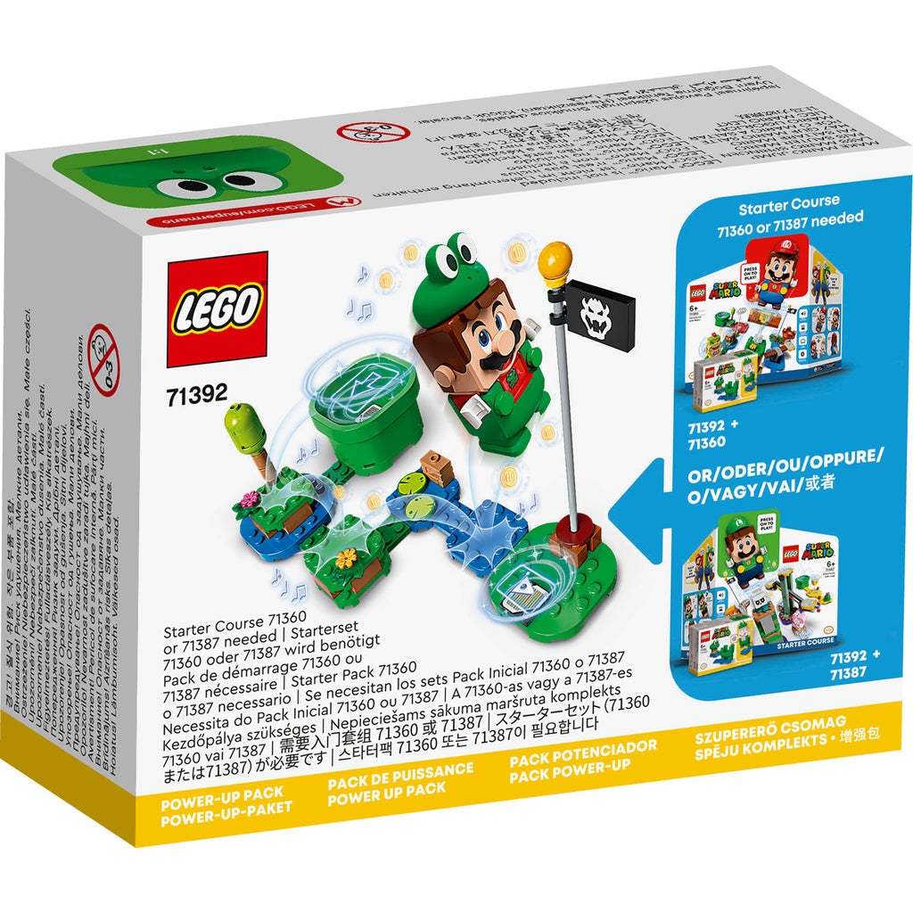 LEGO® Super Mario™ Frog Mario Power up Pack - Bộ Đồ Nâng Cấp Ếch Cho Mario - LEGO 71392 LEGO - ảnh 2 - Lego