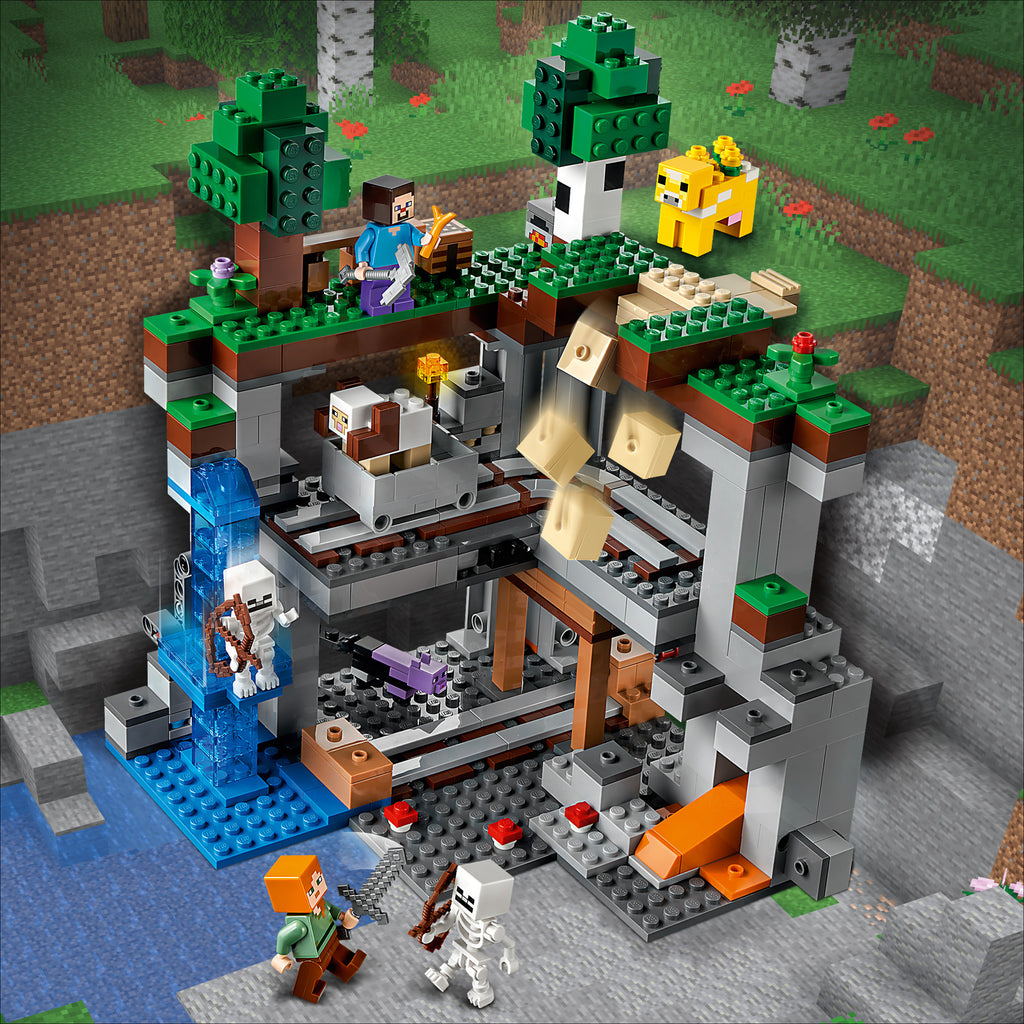 LEGO® Minecraft® The First Adventure - Đồ Chơi Lắp Ráp Thế Giới Minecraft LEGO 21169
