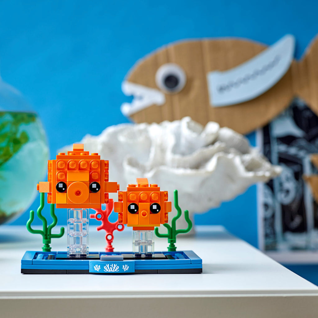 LEGO® BrickHeadz™ Goldfish - Mô hình lắp ráp Cá Vàng 40442 - LEGO - Góc nhìn khác 3