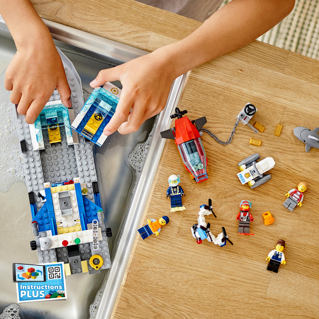 LEGO® City Police Patrol Boat - Tàu Tuần Tra Cảnh Sát Đồ Chơi Lắp Ráp - LEGO 60277 - Góc nhìn khác 3