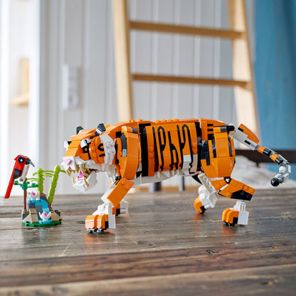 LEGO® Creator 3-in-1 Majestic Tiger - Bộ Lắp Ráp Hổ Uy Nghi 31129 - LEGO - Hình ảnh bổ sung 4