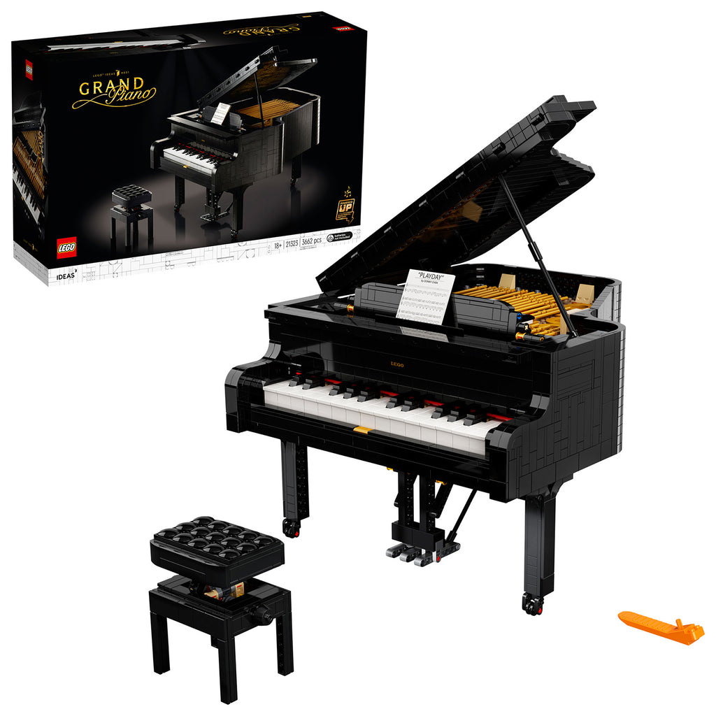LEGO® Ideas Grand Piano - Mô Hình Đàn Piano Cơ - LEGO 21323 - Góc nhìn khác 3