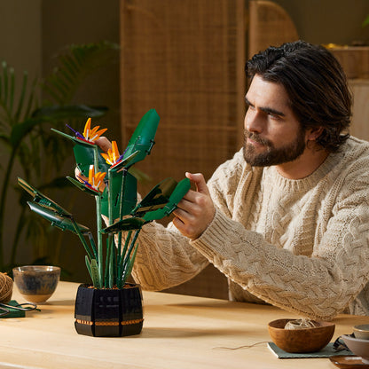 LEGO® Creator Expert Bird of Paradise - Bộ Lắp Ráp Hoa Thiên Điểu - LEGO 10289 Botanical Collection - Hình ảnh bổ sung 4