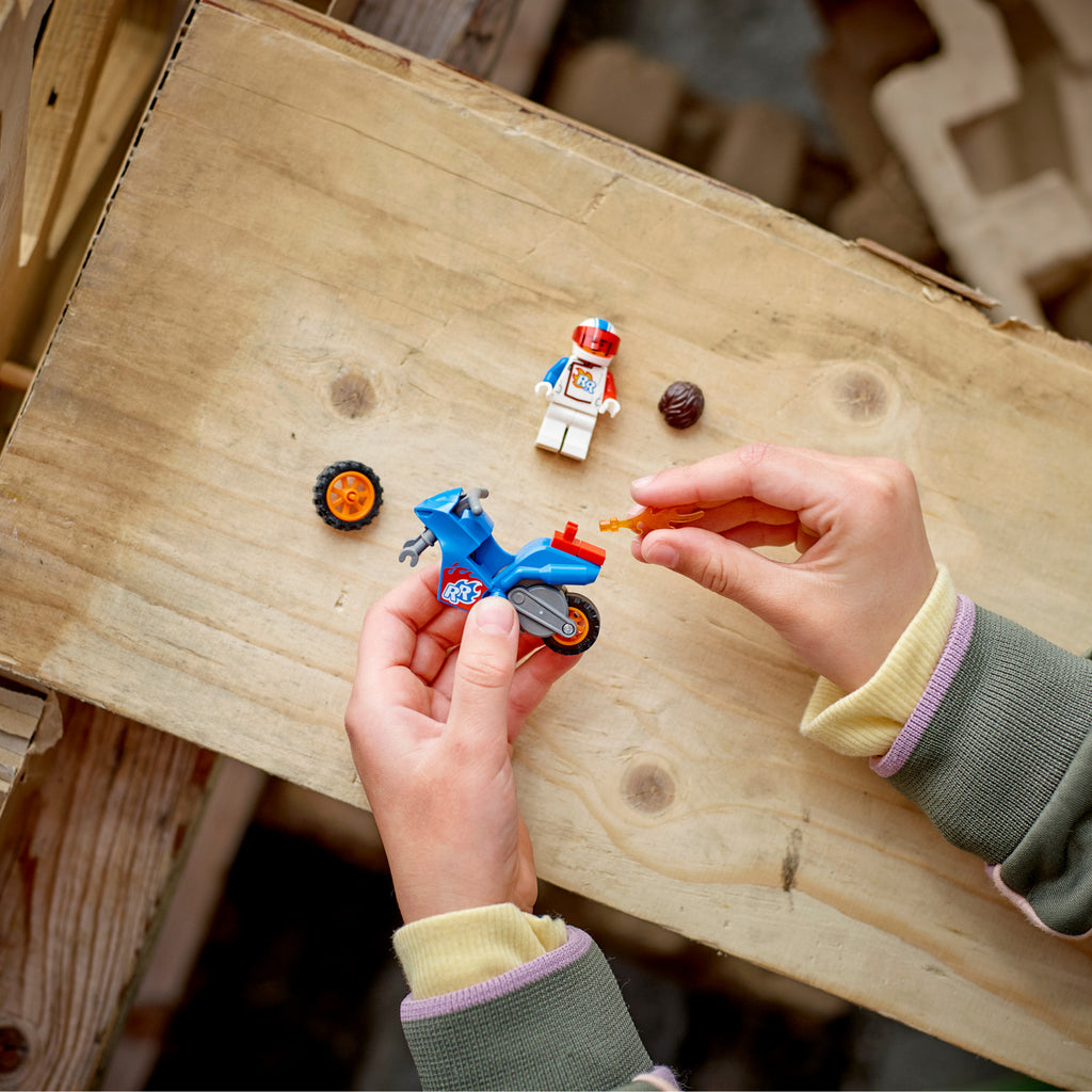LEGO® City Rocket Stunt Bike - Đồ chơi lắp ráp Mô tô Nhào lộn Stuntz 60298 - Hình ảnh bổ sung 5
