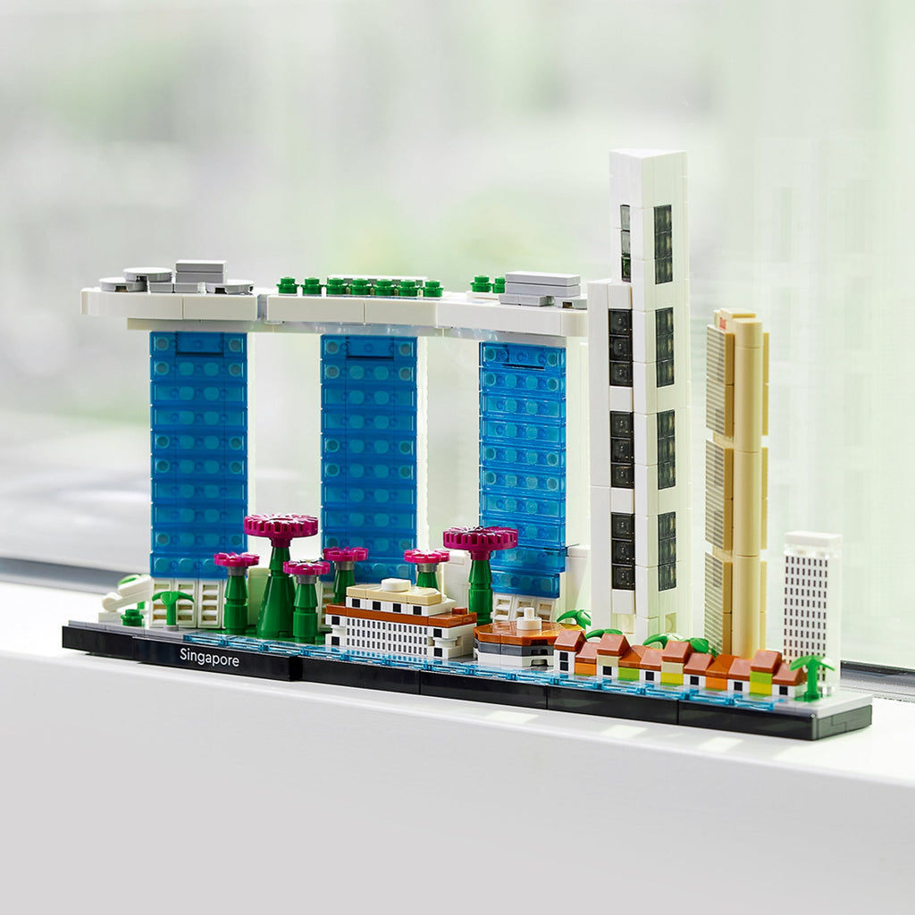 LEGO® Architecture Singapore - Bộ Lắp Ráp Mô Hình Thành Phố Skyline 21057 - LEGO - Hình ảnh bổ sung 4