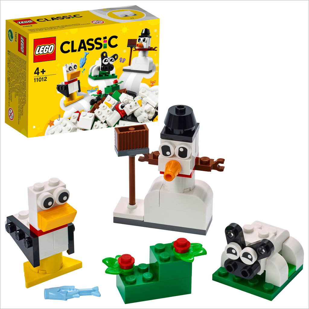 LEGO® Classic Creative White Bricks - Bộ Lắp Ráp Gạch Trắng Sáng Tạo - LEGO 11012 LEGO - ảnh 3 - LEGO Sets