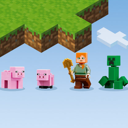 LEGO® Minecraft® The Pig House - Đồ Chơi Lắp Ráp Ngôi Nhà Hình Heo - LEGO 21170