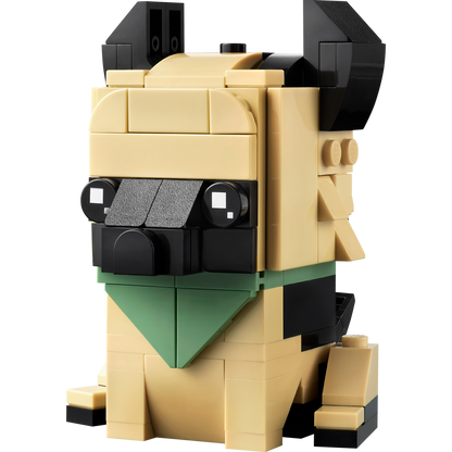 LEGO® BrickHeadz™ German Shepherd - Mô hình lắp ráp chó chăn cừu Đức - LEGO 40440 - Hình ảnh bổ sung 4