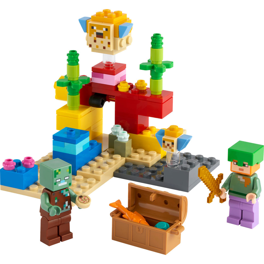 LEGO® Minecraft® The Coral Reef - Đồ Chơi Lắp Ráp Rặng San Hô LEGO 21164 - Hình ảnh chi tiết 2