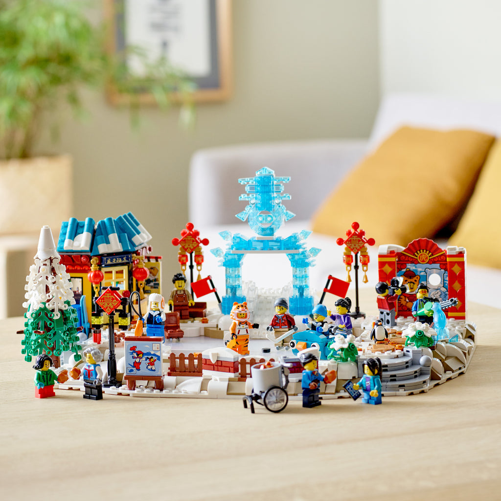 LEGO® Lunar New Year Ice Festival 80109 - Bộ Lắp Ráp Lễ Hội Băng Đón Tết - LEGO - Hình ảnh bổ sung 4