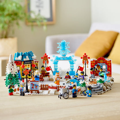 LEGO® Lunar New Year Ice Festival 80109 - Bộ Lắp Ráp Lễ Hội Băng Đón Tết - LEGO - Hình ảnh bổ sung 4