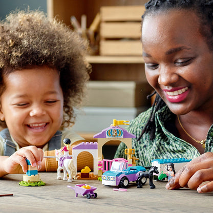 LEGO® Friends™ Horse Training and Trailer - Đồ Chơi Lắp Ráp Huấn Luyện Ngựa LEGO 41441 - Góc nhìn khác 3