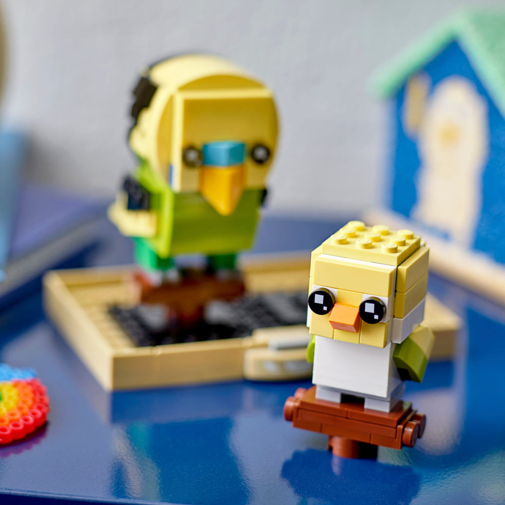 LEGO® BrickHeadz™ Budgie - Đồ Chơi Lắp Ráp Vẹt Budgie - LEGO 40443 - Hình ảnh bổ sung 4