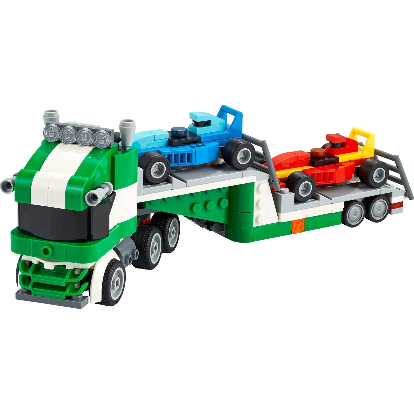 LEGO® Creator 3-in-1 Race Car Transporter - Đồ Chơi Lắp Ráp Xe Vận Chuyển Đua Xe 3 trong 1 - LEGO 31113 - Hình ảnh chi tiết 2