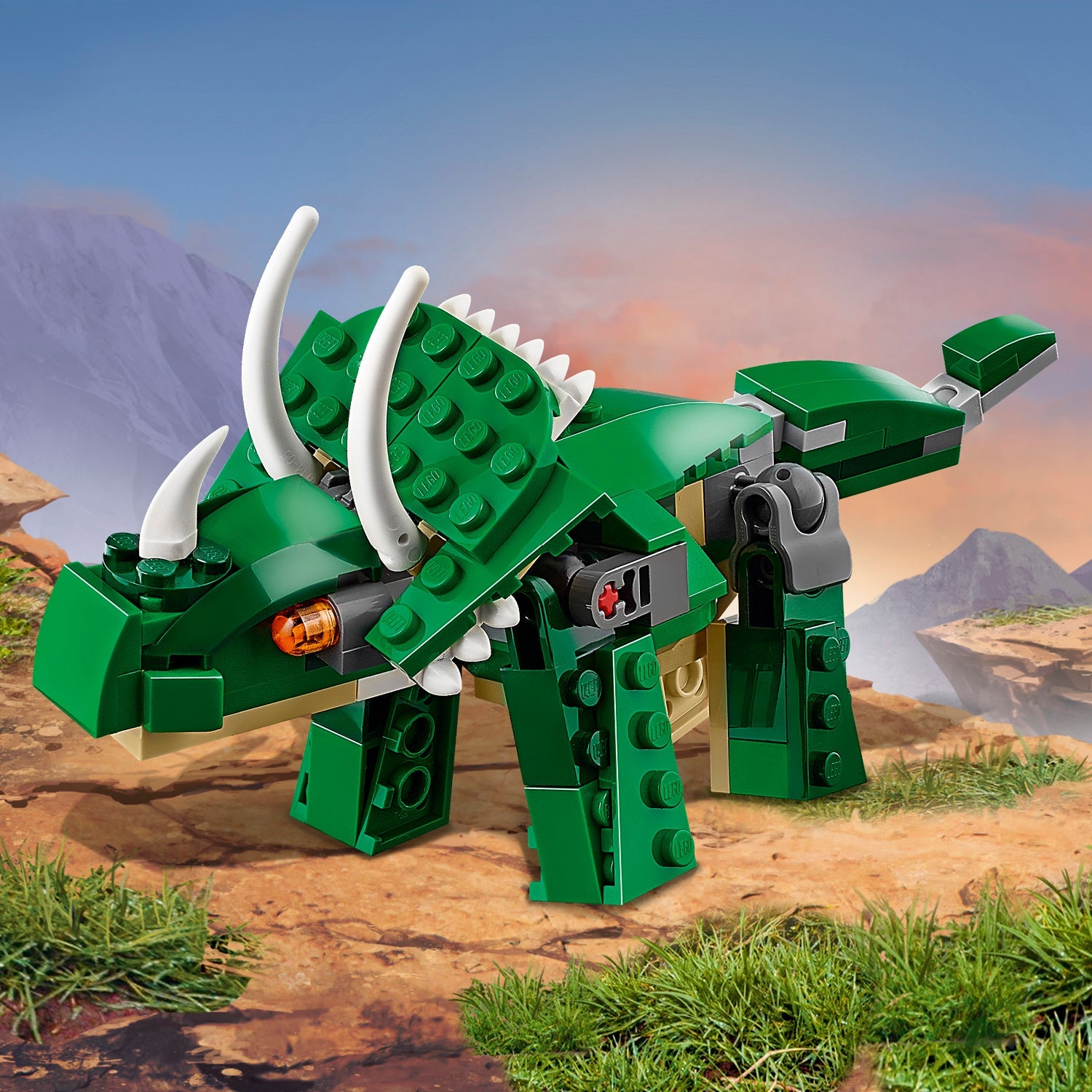 LEGO® Creator 3-in-1 Mighty Dinosaurs - Bộ Đồ Chơi Lắp Ráp Khủng Long 3 Trong 1 - LEGO 31058 - Hình ảnh bổ sung 4