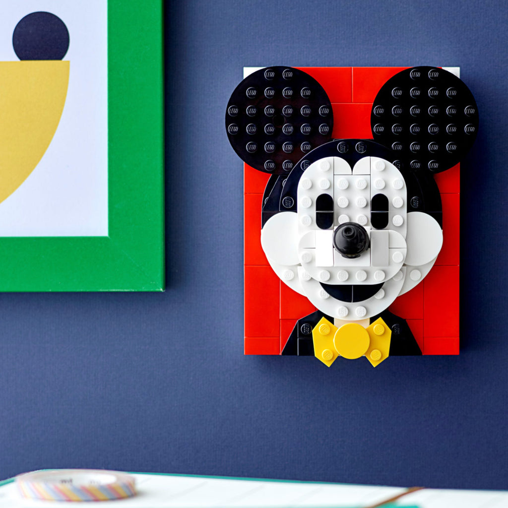 LEGO® Brick Sketches™ Mickey Mouse - Tranh Lắp Ráp 3D Disney 40456 - Hình ảnh bổ sung 5