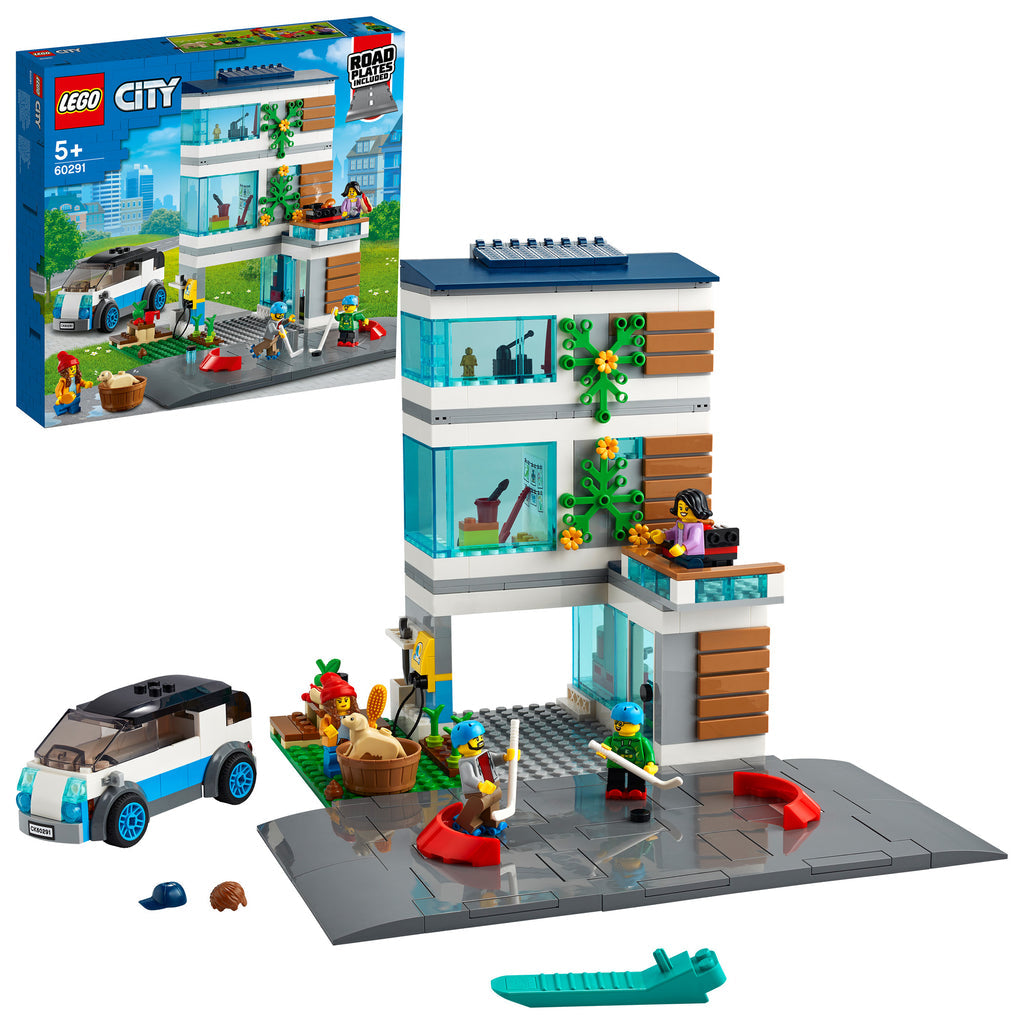 LEGO® City Family House - Ngôi Nhà Gia Đình Hiện Đại - LEGO 60291 - Góc nhìn khác 3