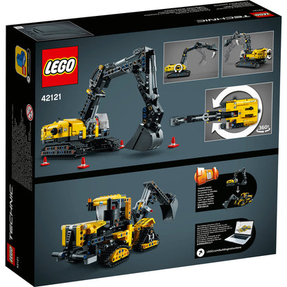 LEGO® Technic™ Heavy-Duty Excavator - Mô hình Xe Máy Xúc Hạng Nặng 2-trong-1 - LEGO 42121