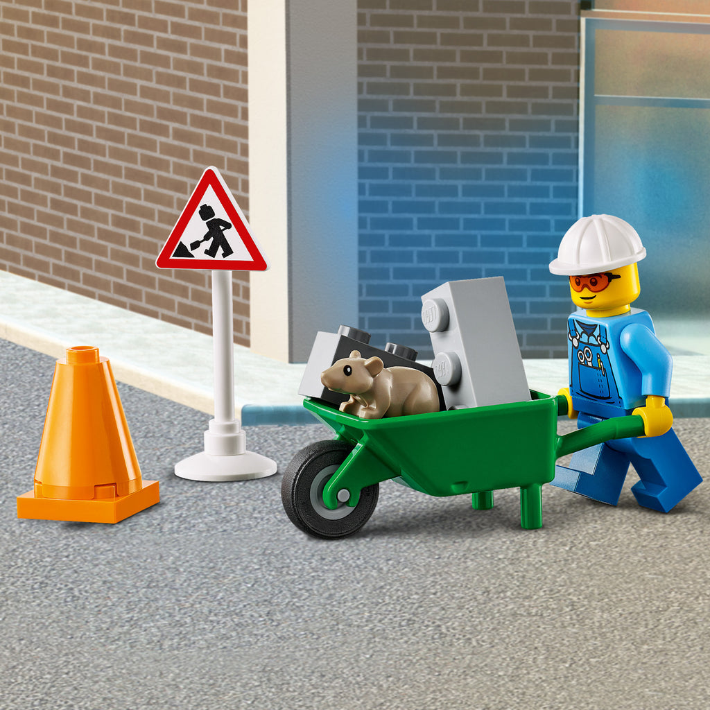 LEGO® City Roadwork Truck Xe Công Trình Đồ Chơi Lắp Ráp LEGO 60284 - Hình ảnh bổ sung 7