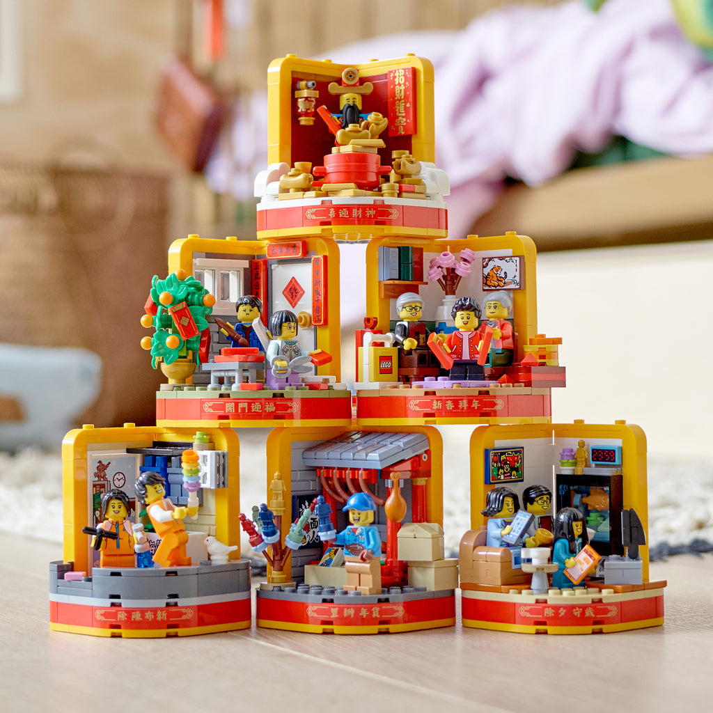 LEGO® Lunar New Year Traditions - Bộ Lắp Ráp Tết Truyền Thống - LEGO 80108 - Hình ảnh bổ sung 5
