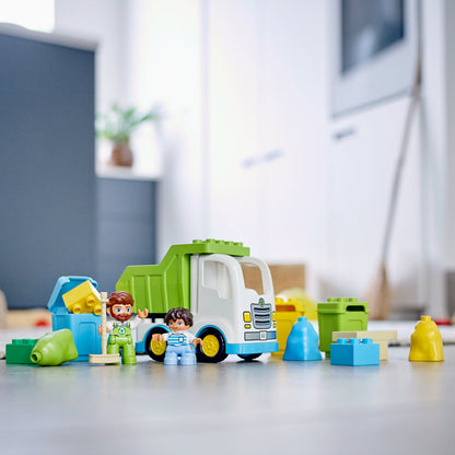 LEGO® DUPLO™ Garbage Truck and Recycling - Đồ chơi Xe Chở Rác và Tái Chế LEGO 10945 - Hình ảnh bổ sung 9
