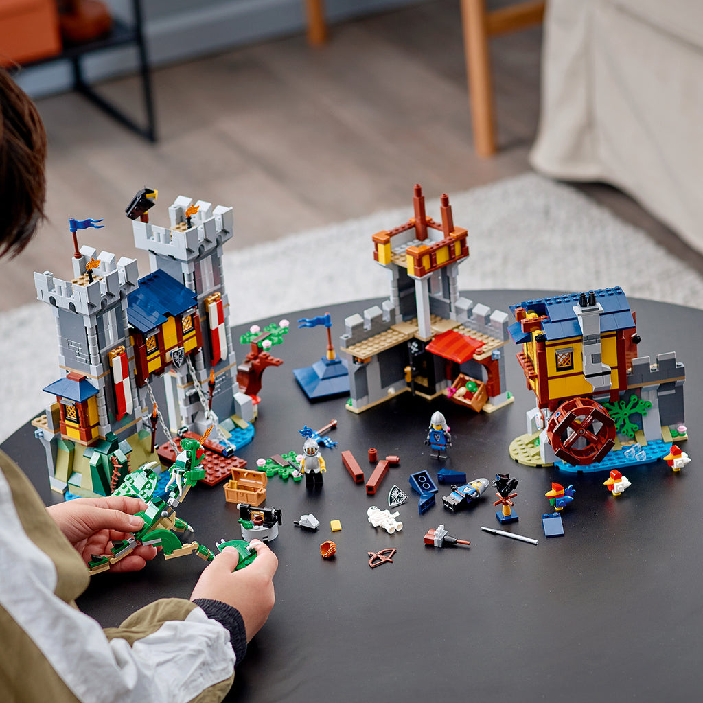 LEGO® Creator 3-in-1 Medieval Castle - Mô Hình Lắp Ráp Lâu Đài Trung Cổ LEGO 31120 - Hình ảnh bổ sung 5