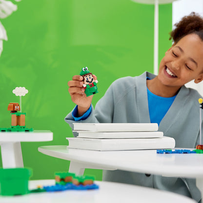 LEGO® Super Mario™ Frog Mario Power up Pack - Bộ Đồ Nâng Cấp Ếch Cho Mario - LEGO 71392 - Góc nhìn khác 3