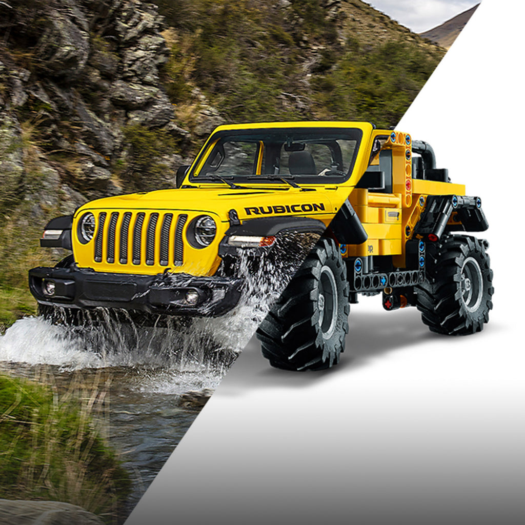LEGO® Technic™ Jeep® Wrangler - Đồ Chơi Lắp Ráp Xe Địa Hình Jeep Wrangler Rubicon (42122) - Hình ảnh bổ sung 5