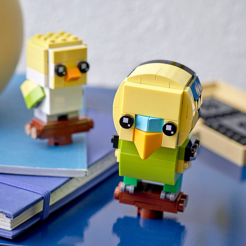 LEGO® BrickHeadz™ Budgie - Đồ Chơi Lắp Ráp Vẹt Budgie - LEGO 40443 - Hình ảnh bổ sung 5